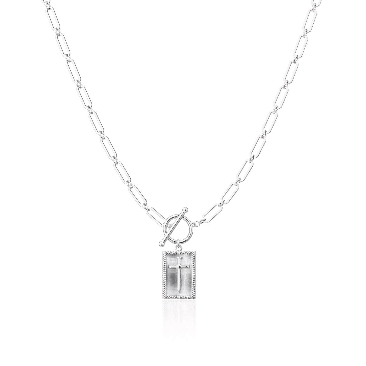 Nail Cross Necklace