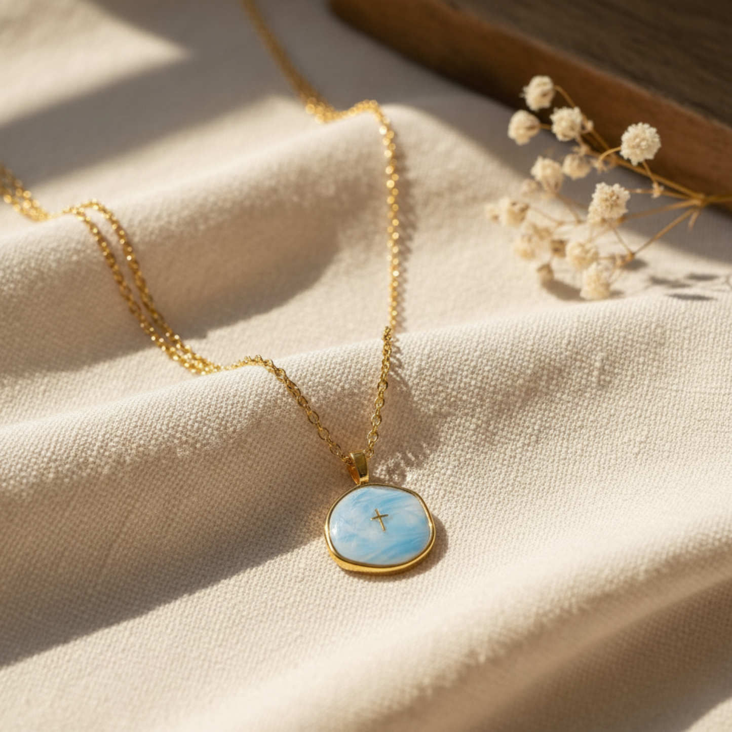 Faithstone Cross Necklace