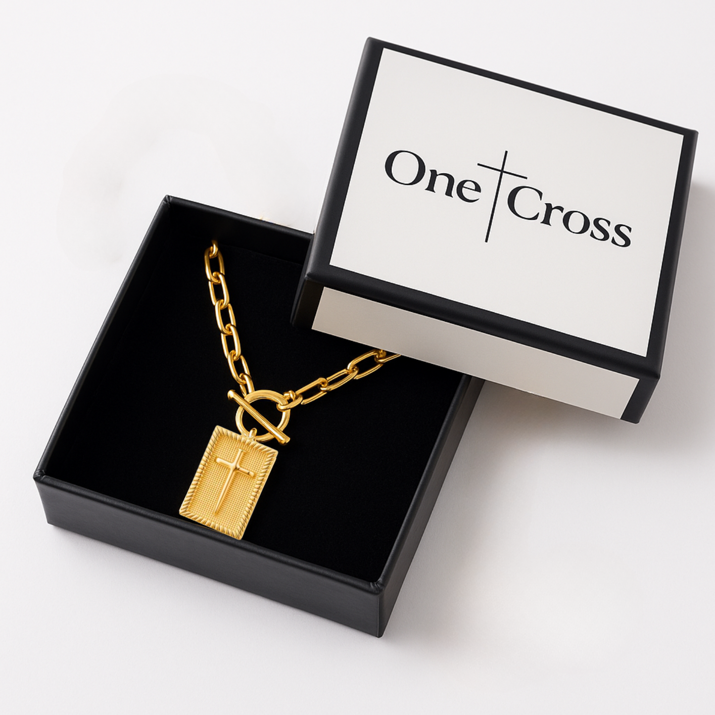 Nail Cross Necklace